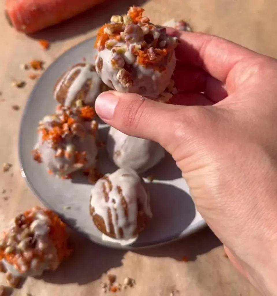 Mini Carrot Cake Bites