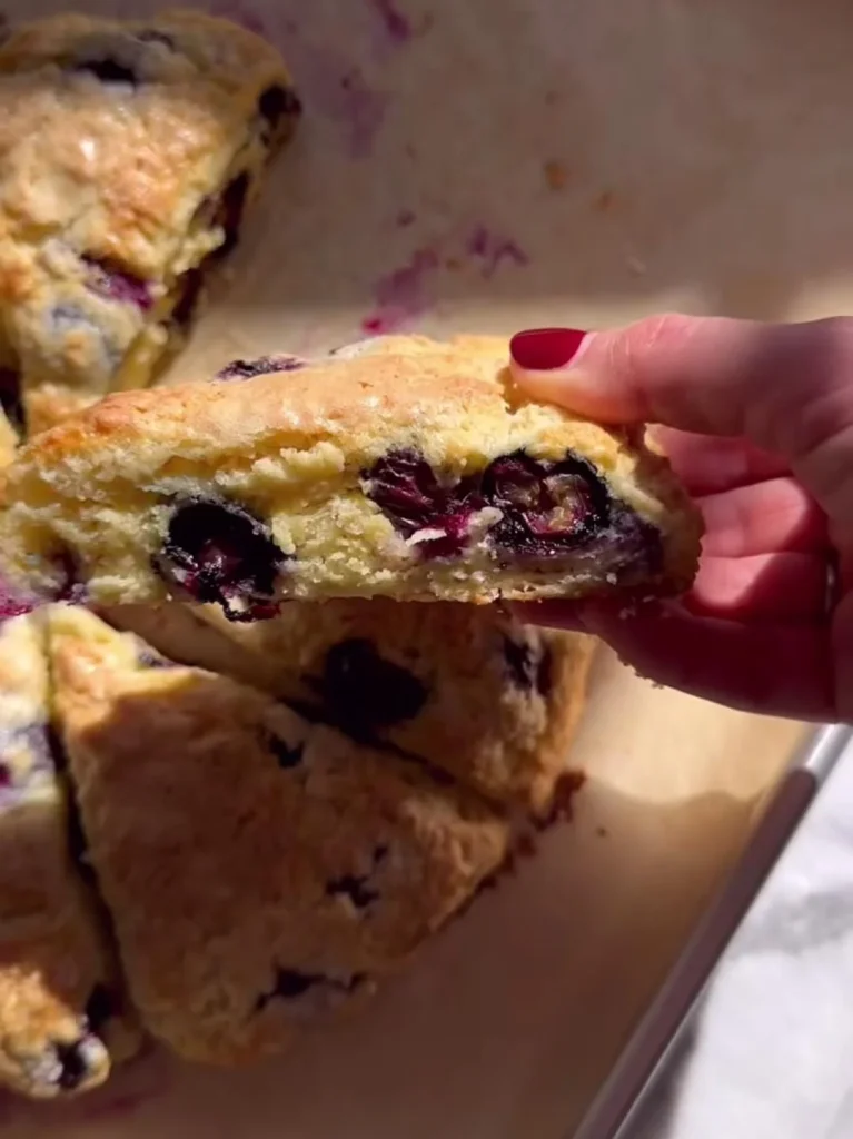 Lemon Blueberry Scones