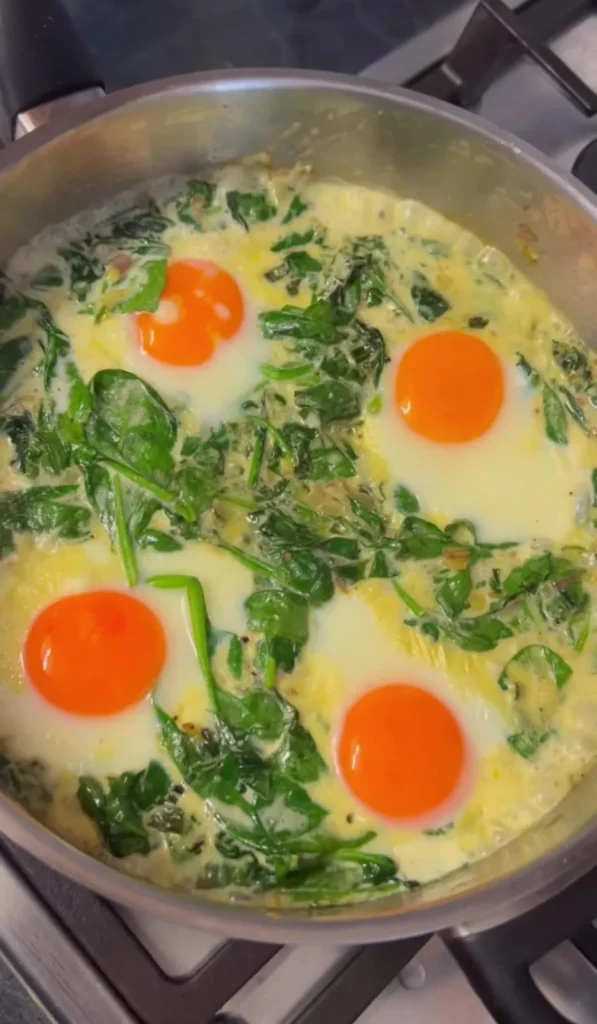 Shakshuka with Spinach