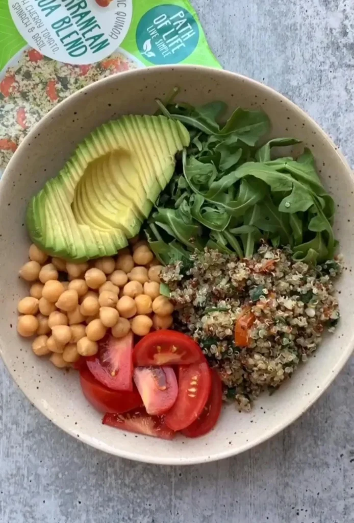 Quinoa Veggie Breakfast Bowl