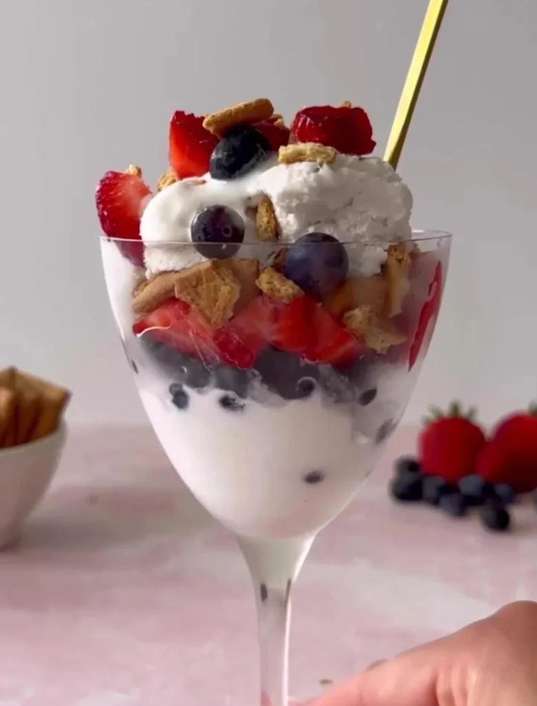 Berry Coconut Parfait