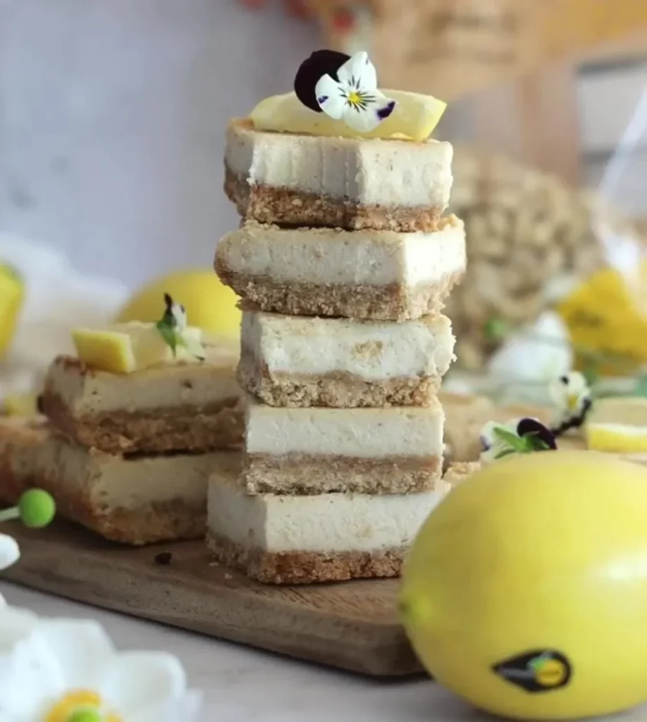 Lemon Cashew Bars