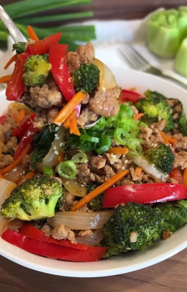 Shrek’s Swamp Veggie Stir-Fry