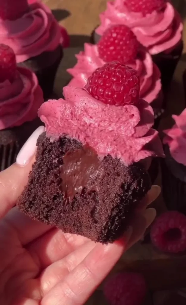 Chocolate Raspberry Cupcakes