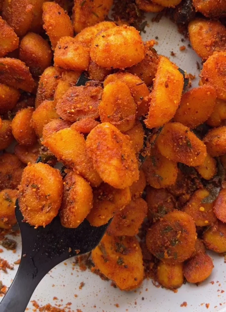 Spicy Roasted Baby Potatoes