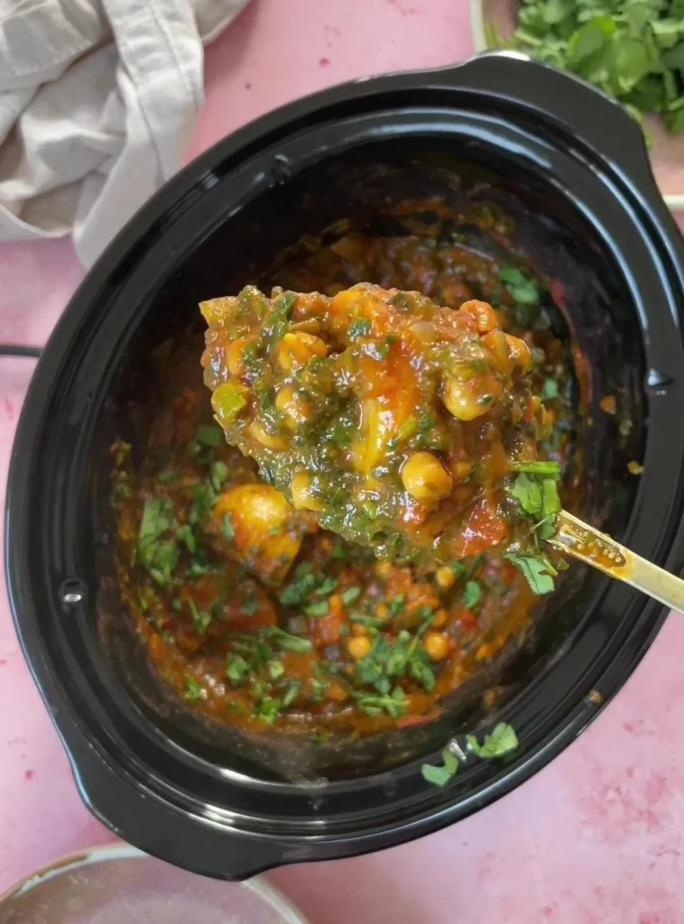 Baby Potato & Chickpea Curry