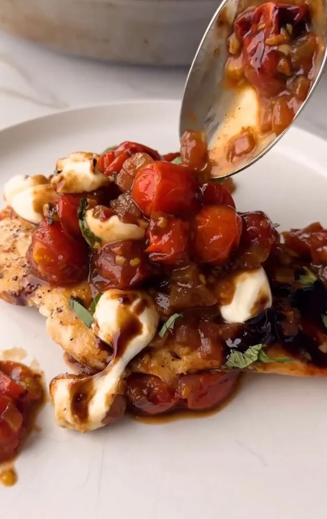 Grilled Chicken Caprese