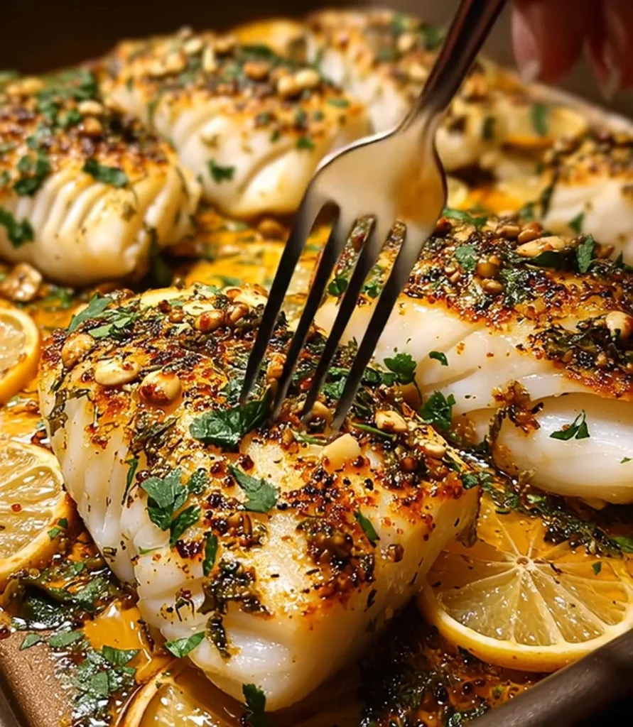 Lemon Herb Grilled Cod
