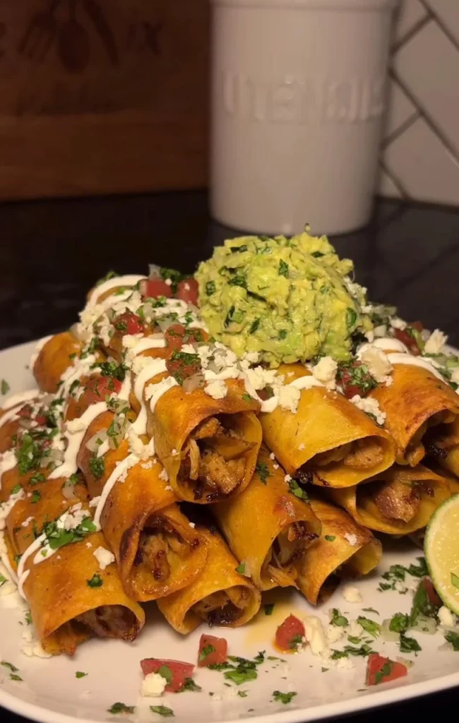  Baked Chicken Taquitos
