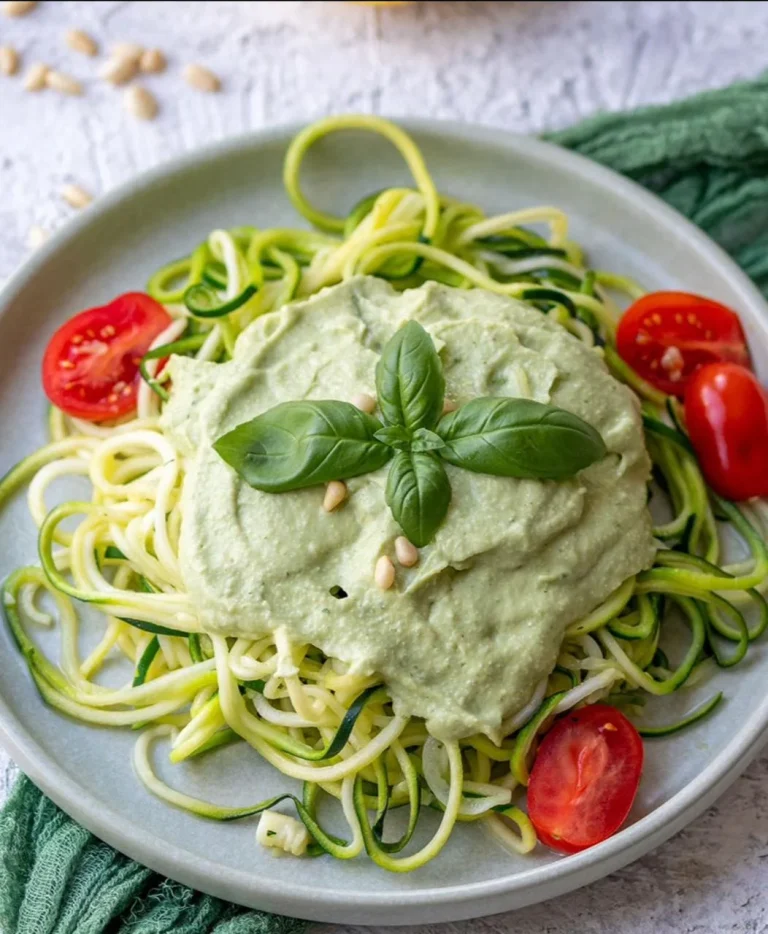 Zucchini Noodle Pesto