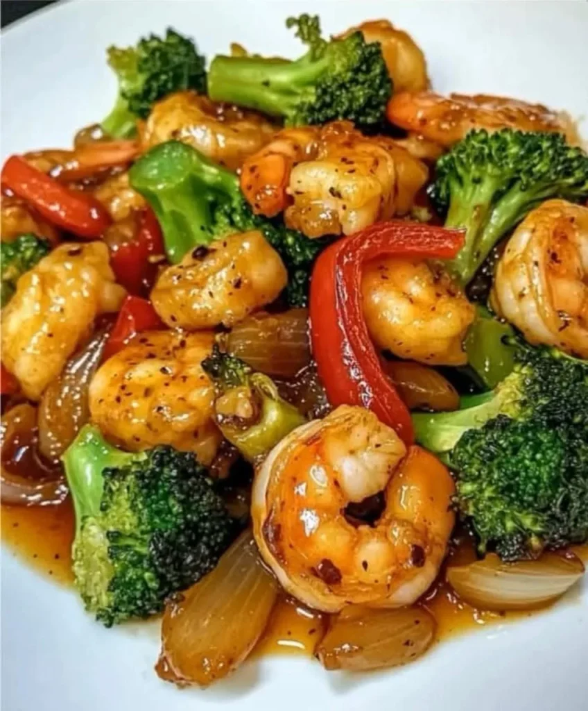 Spicy Paleo Shrimp Stir-Fry
