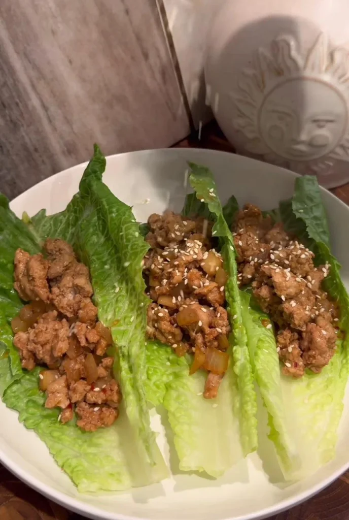 Paleo Chicken Lettuce Wraps