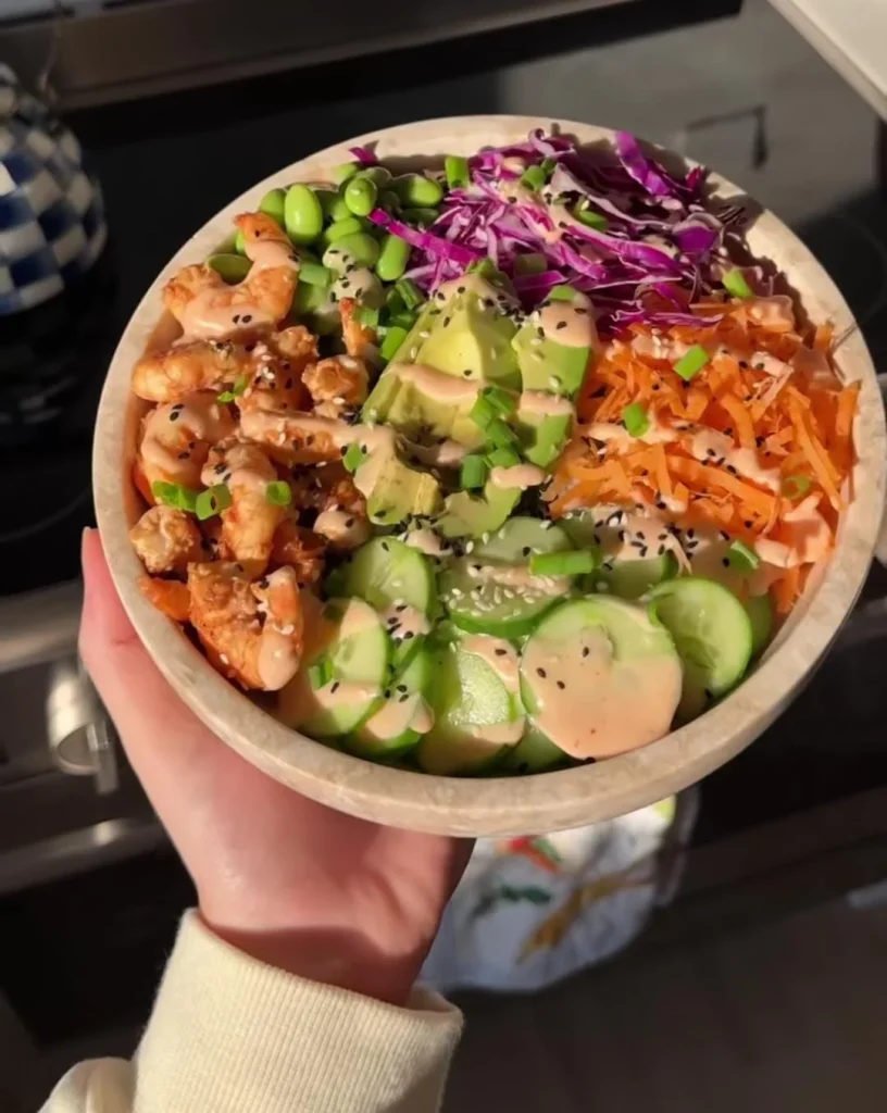 Spicy Shrimp & Avocado Bowls