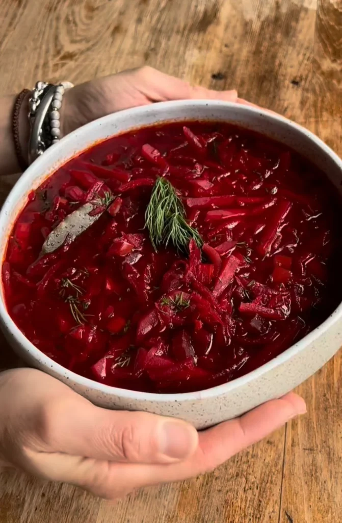 Classic Borscht Beet Soup