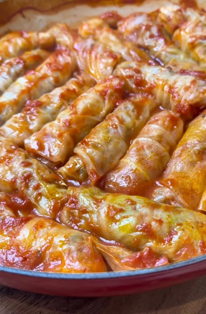 Savory Cabbage Rolls with Lean Beef