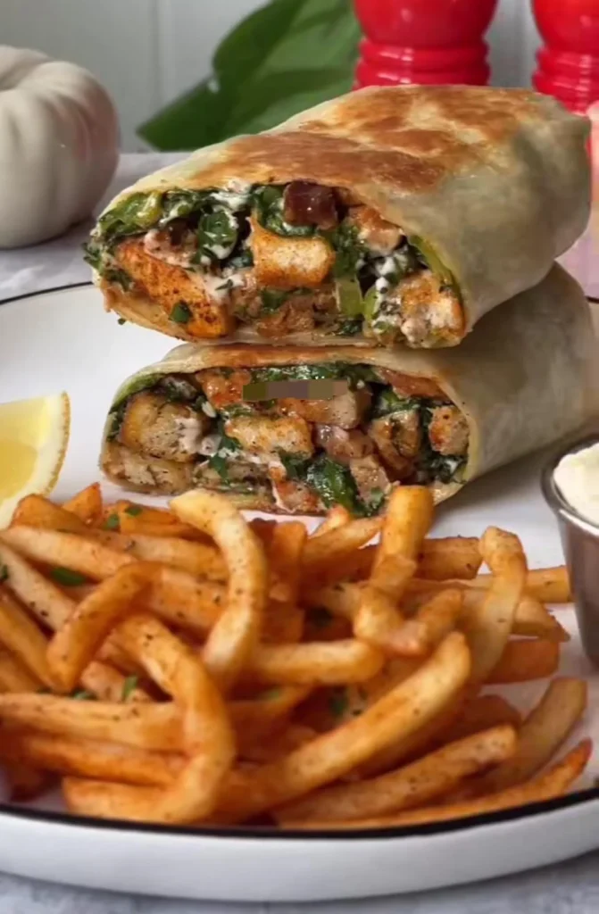 Chicken Caesar Wraps