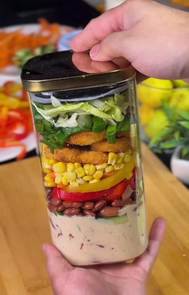 Mediterranean Quinoa Jar