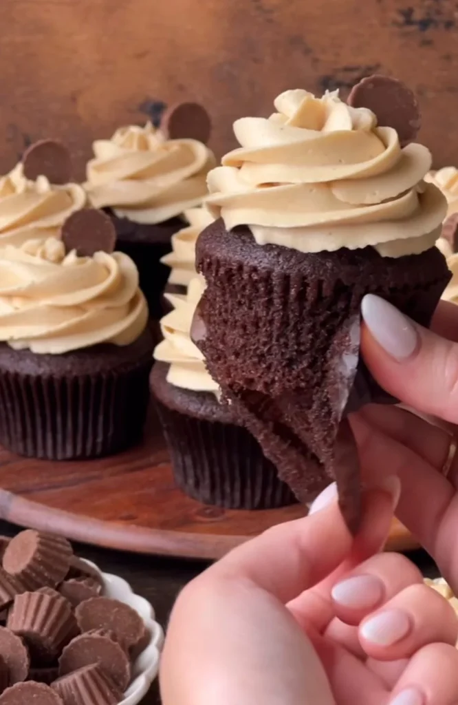 Peanut Butter Cup Cupcake