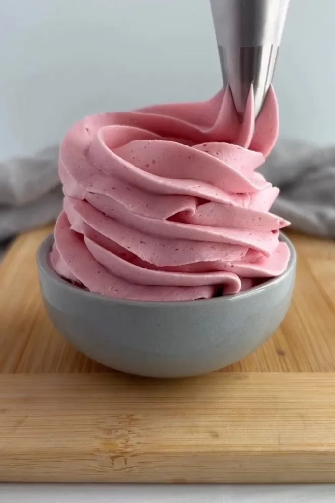 Raspberry Buttercream Frosting