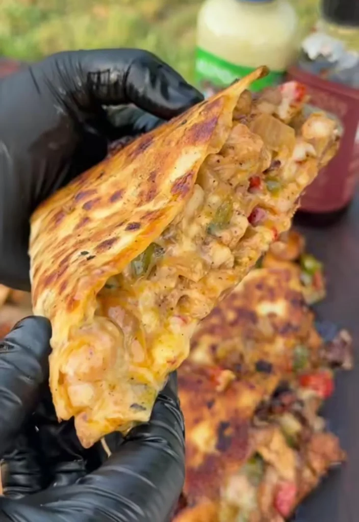 Rainbow Veggie Quesadilla
