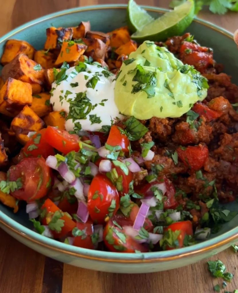 Mediterranean-Inspired Taco Salad Bowl