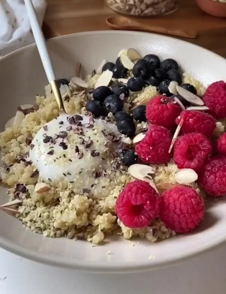 Savory Quinoa Breakfast Bowl