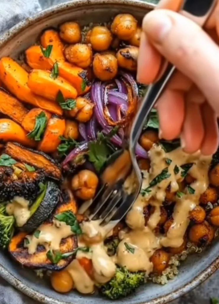 Chickpea & Veggie Buddha Bowl