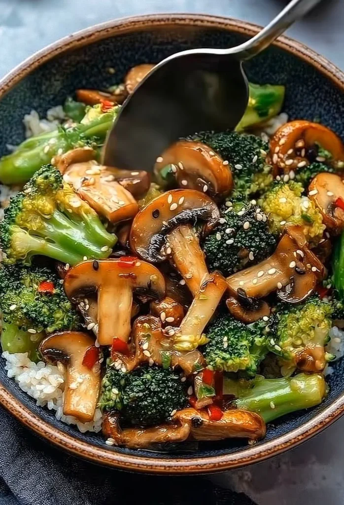 Lentil & Veggie Stir-Fry Bowl