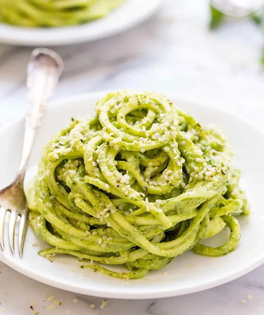 Zucchini Noodles with Pesto