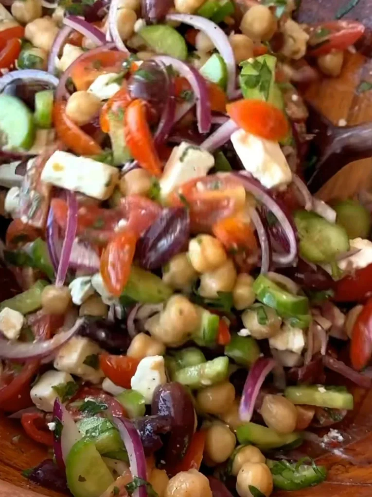 Greek Chickpea Salad