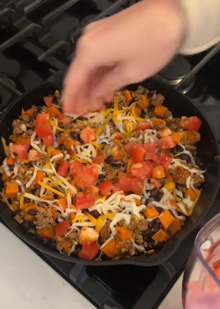 Turkey & Sweet Potato Skillet