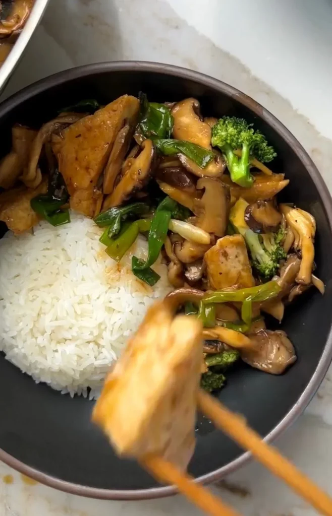 Spicy Tofu & Veggie Stir-Fry