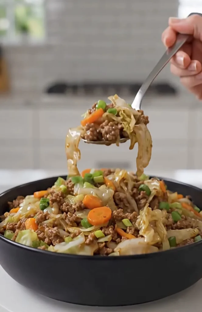 Cabbage Stir-Fry with Tofu