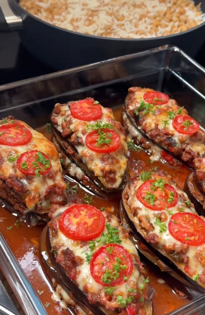 Eggplant and Egg Casserole