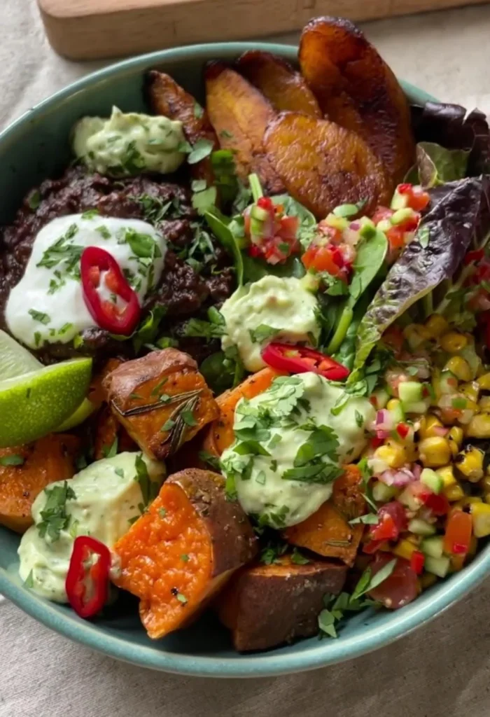 Sweet Potato and Black Bean Bowl