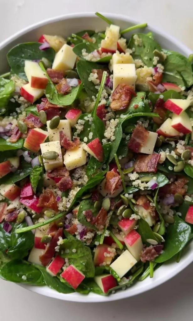 Turkey, Spinach, and Quinoa Salad