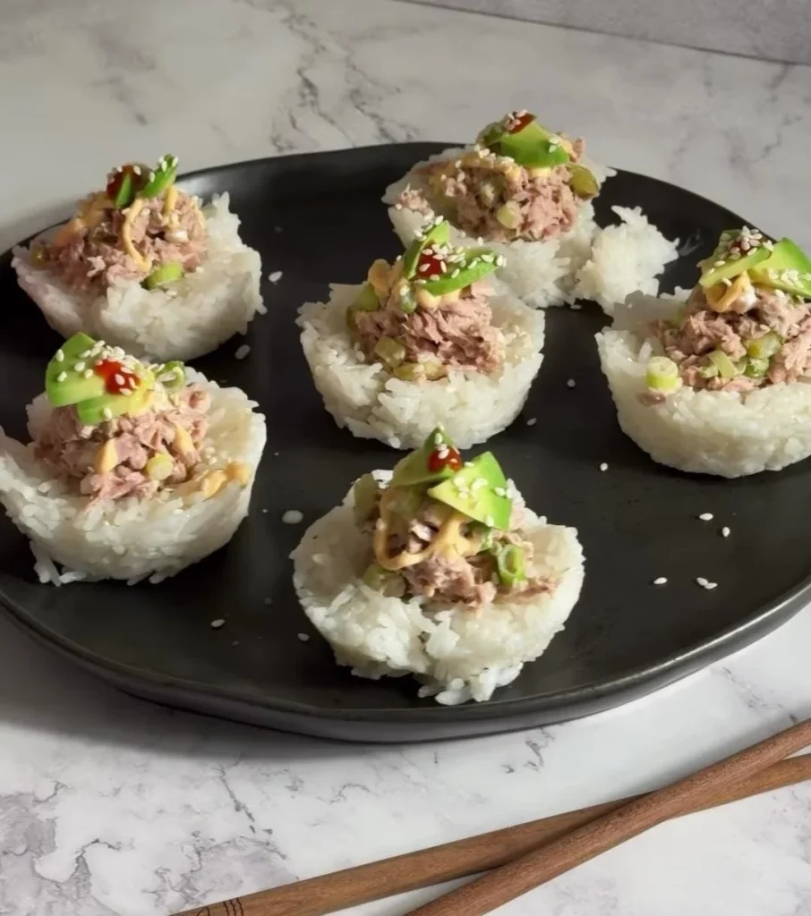 Tuna Avocado Salad Cups