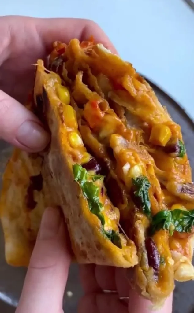 Turkey & Veggie Quesadilla