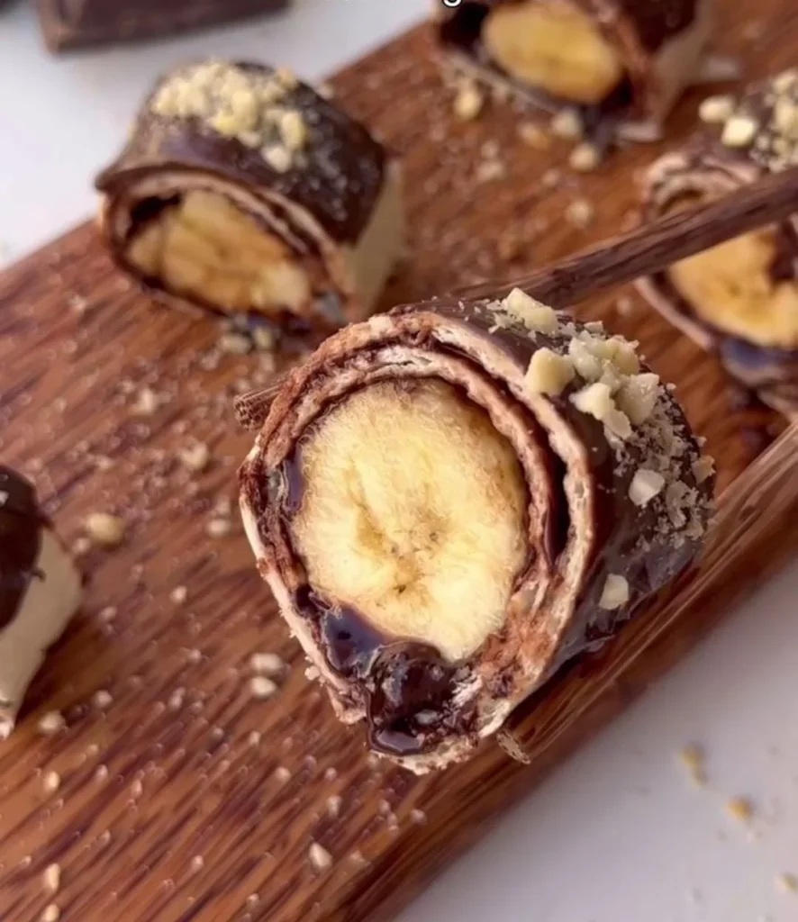Peanut Butter & Banana Sushi Rolls