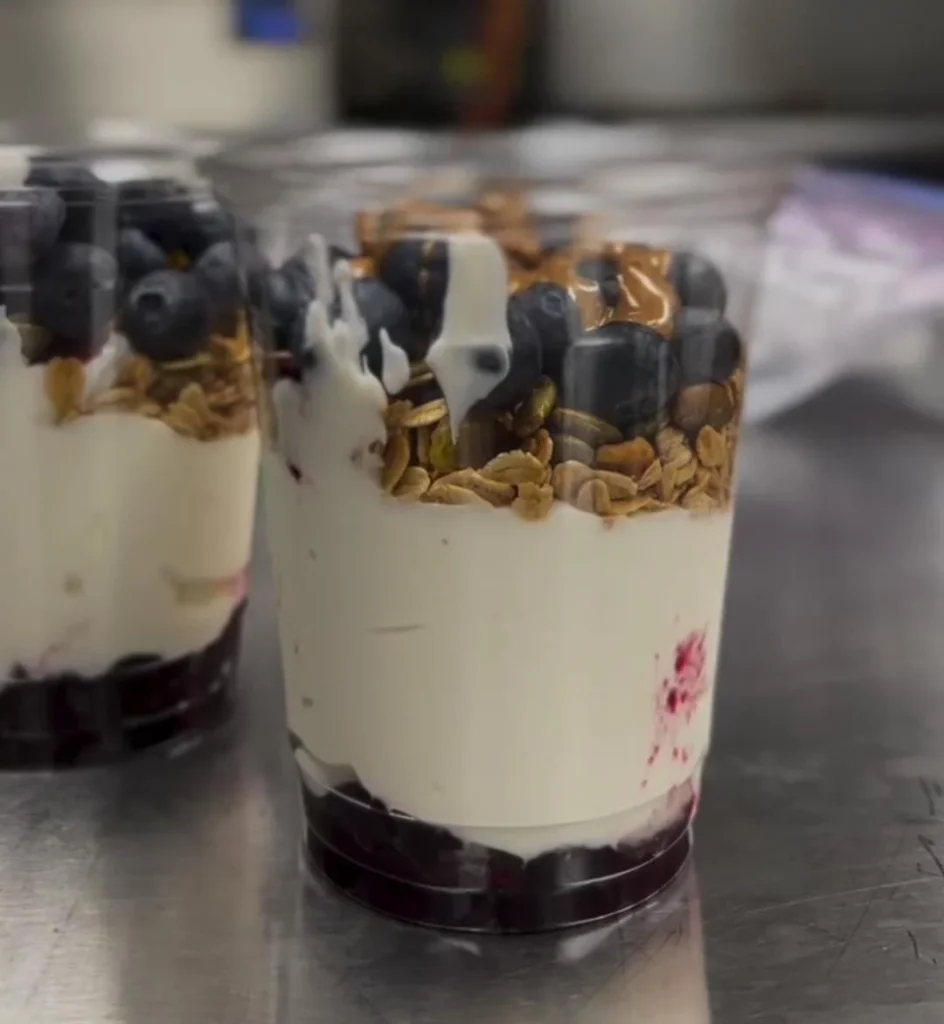 Greek Yogurt Parfait Cups