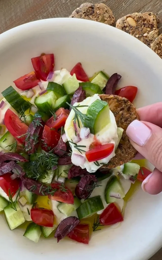 Cottage Cheese Veggie Dip Box