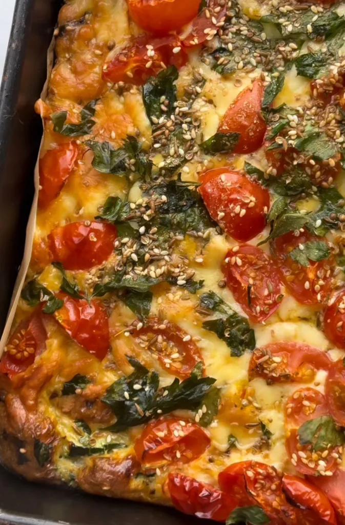 Savory Sourdough Veggie Frittata