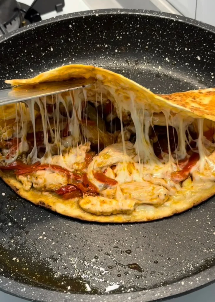 Sourdough Veggie Breakfast Quesadilla