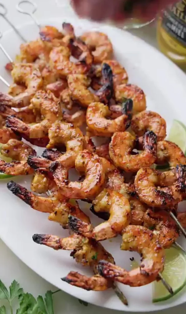 Honey Mustard Grilled Shrimp