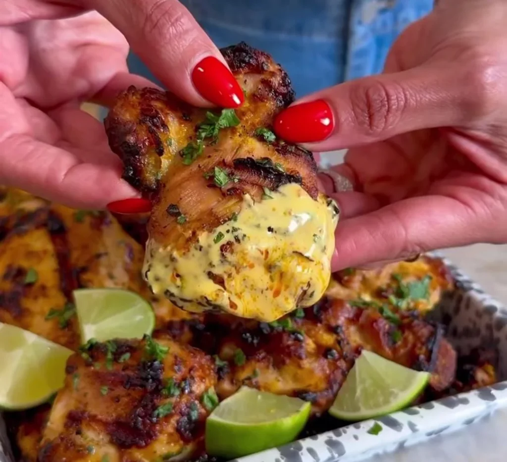 Coconut Lime Grilled Chicken