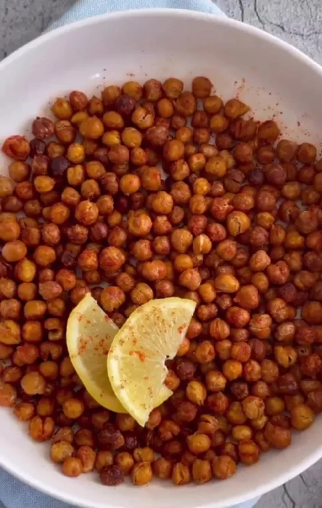 Spicy Roasted Chickpeas