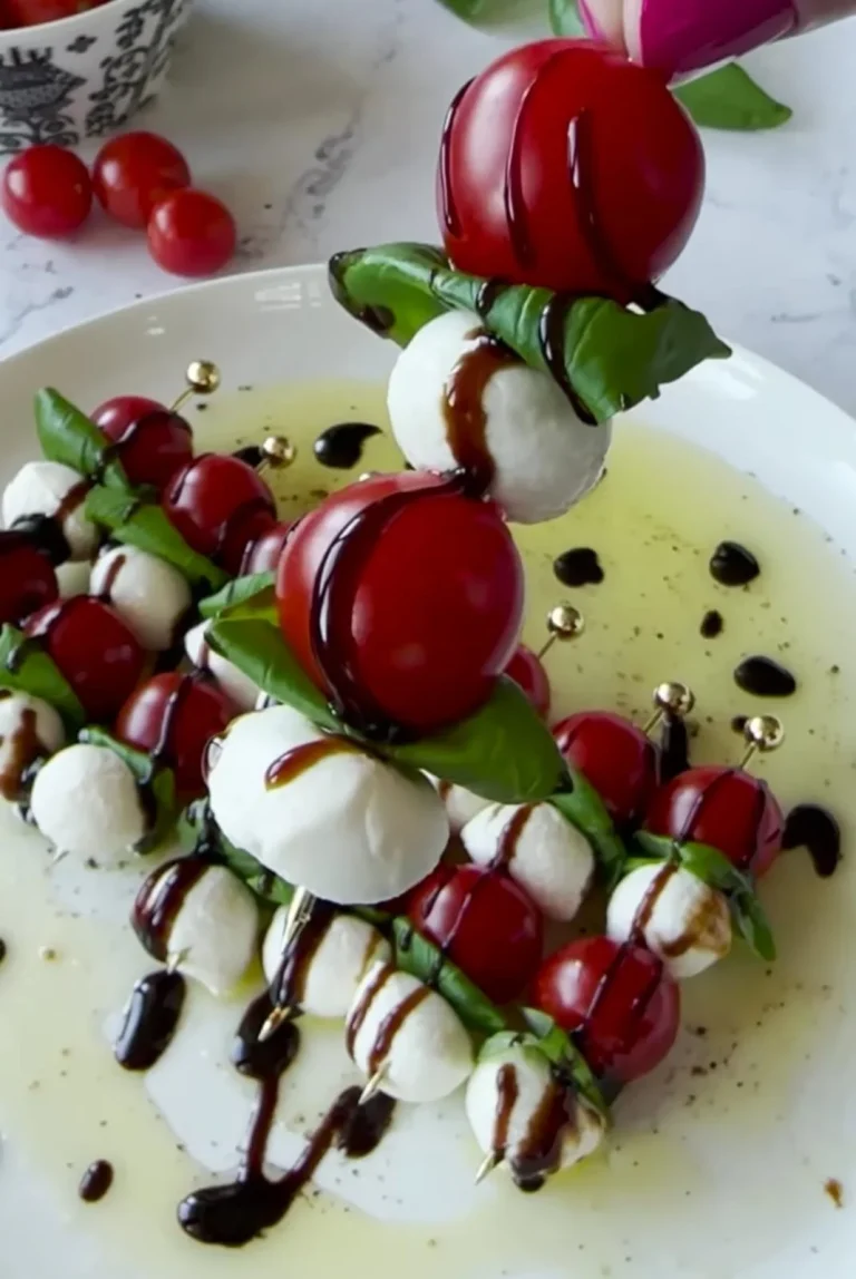 Mini Caprese Skewers