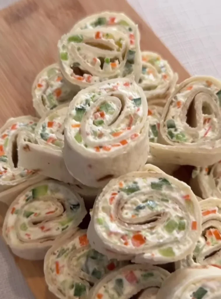 Veggie Wrap Pinwheels