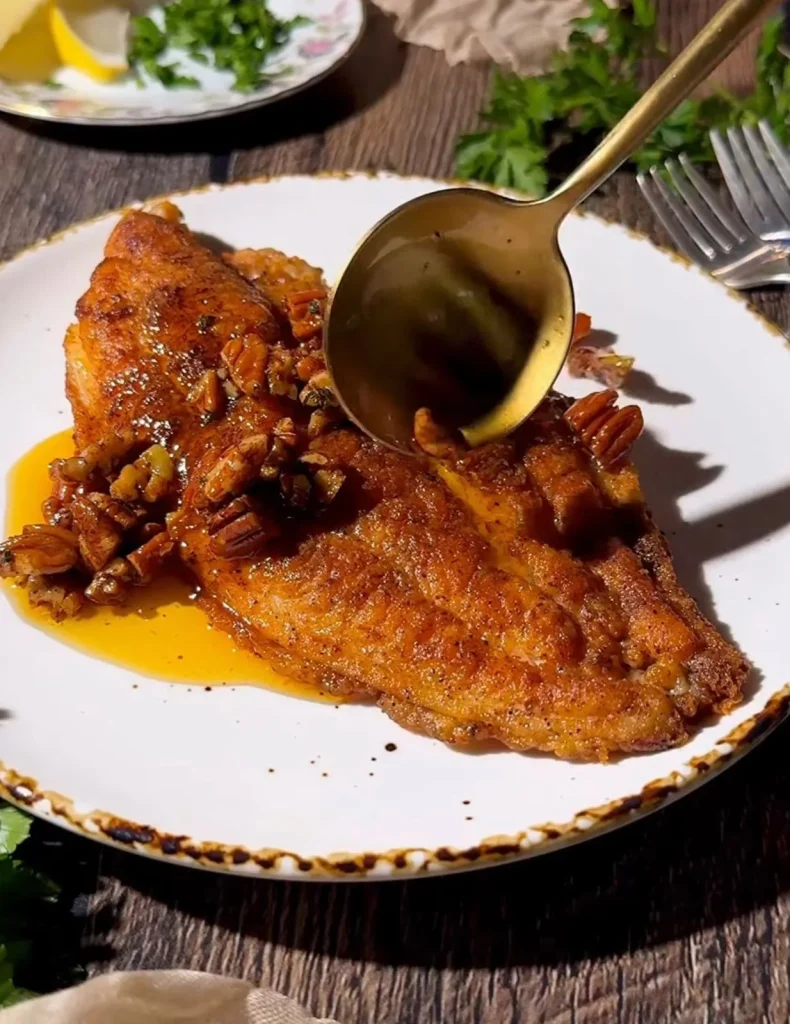 Garlic Butter Pan-Seared Catfish