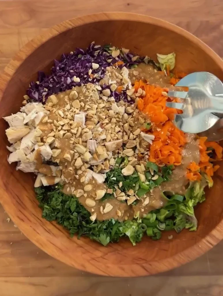 Thai Peanut Chicken Salad